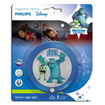 Philips 71771/55/16 - Luz LED nocturna infantil DISNEY MONSTERS 1xLED/0,06W