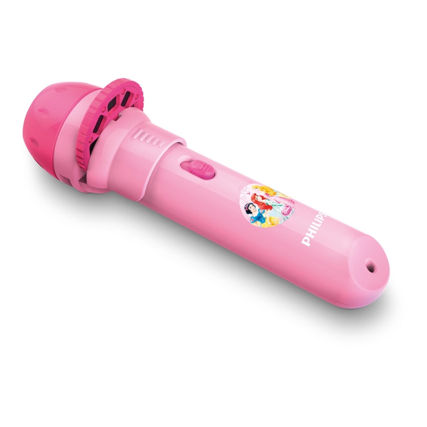 Philips 71788/28/16 - Proyector infantil DISNEY PRINCESS LED/3xLR44