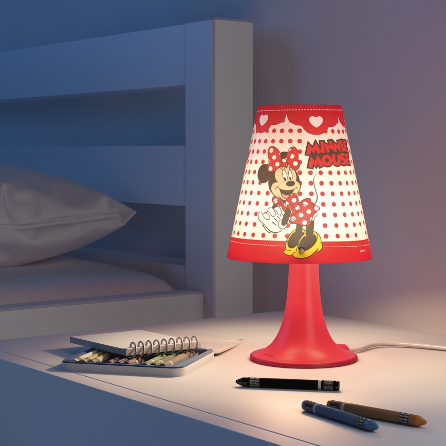 Philips 71795/31/16 - Lámpara de mesa infantil DISNEY MINNIE MOUSE LED/2,3W/230V