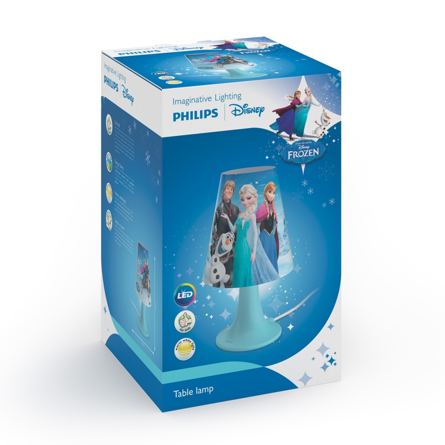 Philips 71795/35/16 - Lámpara de mesa infantil DISNEY FROZEN LED/2,3W/230V