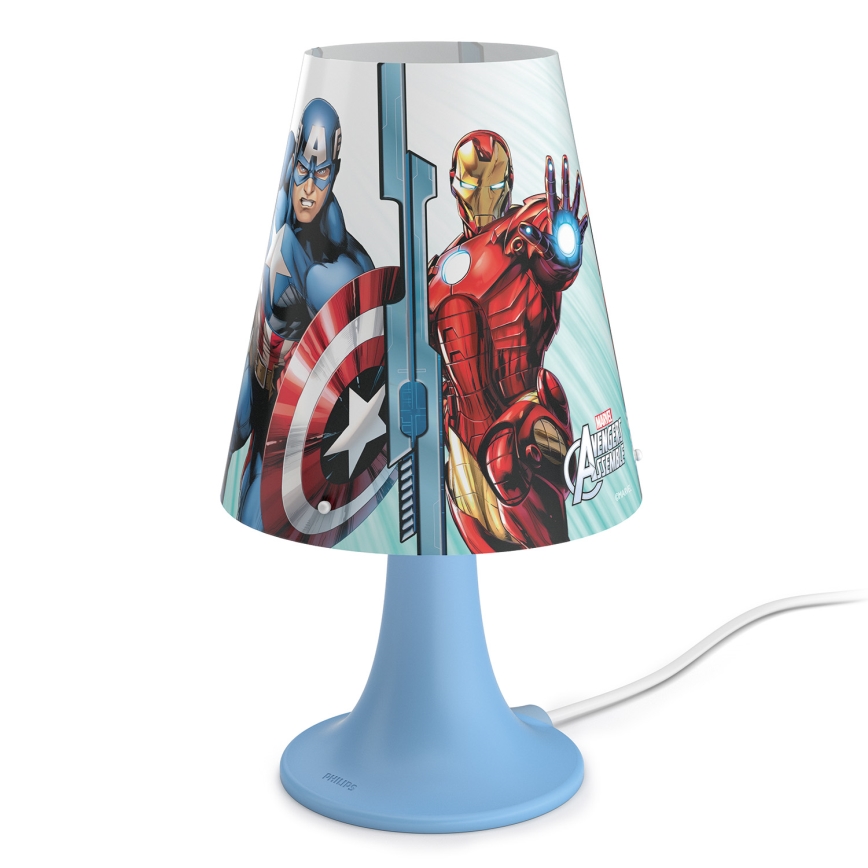 Philips 71795/36/16 - Lámpara de mesa infantil AVENGERS LED/2,3W/230V