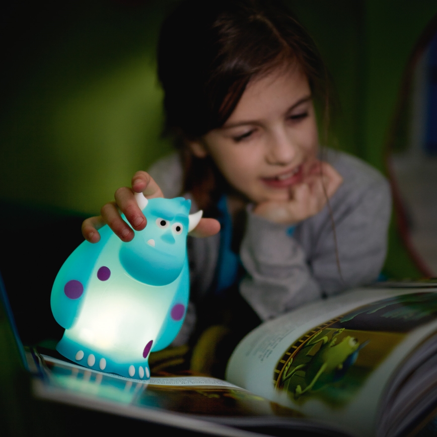 Philips 71883/25/P0 - Lámpara infantil DISNEY SULLEY LED/0,1W/USB