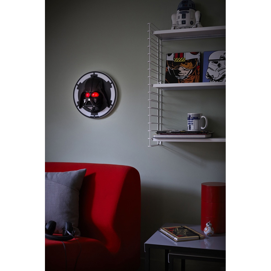 Philips 71936/30/P0 - Lámpara LED infantil STAR WARS DARTH VADER 2xLED/0,2W/3V