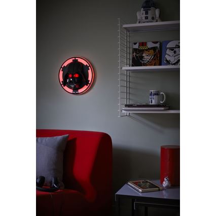 Philips 71936/30/P0 - Lámpara LED infantil STAR WARS DARTH VADER 2xLED/0,2W/3V