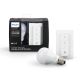 Bombilla LED regulable Philips Hue WIRELESS DIMMING KIT 1xE27/9,5W/230V