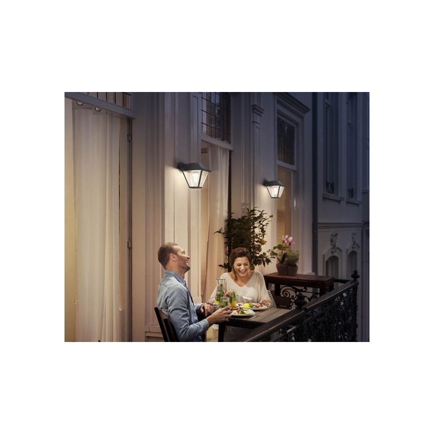 Philips - Aplique de exterior 1xE27/60W/230V IP44