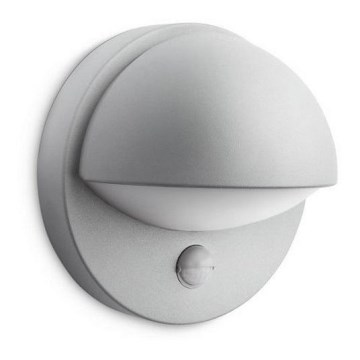 Philips - Aplique de exterior con sensor JUNE 1xE27/12W/230V IP44