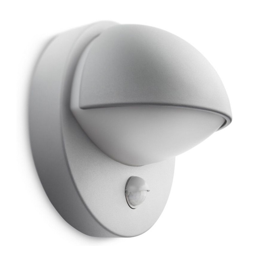 Philips - Aplique de exterior con sensor JUNE 1xE27/12W/230V IP44