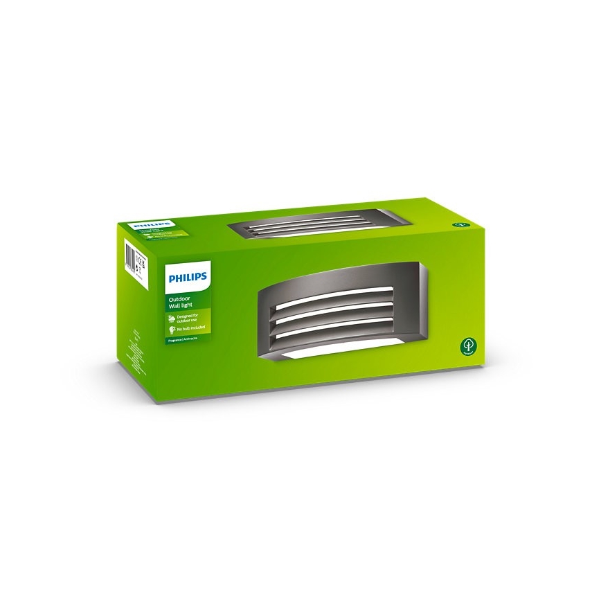 Philips - Aplique de exterior FRAGRANCE 1xE27/42W/230V IP44