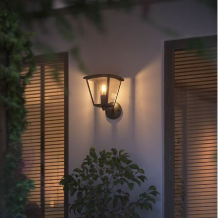 Philips - Aplique de exterior regulable Hue INARA 1xE27/7W/230V Wi-Fi IP44