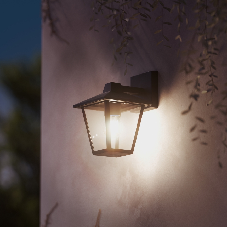 Philips - Aplique de exterior KINNO 1xE27/25W/230V IP44