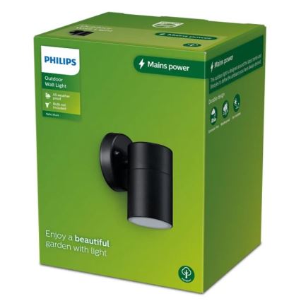 Philips - Aplique de exterior KYLIS 1xGU10/25W/230V IP44