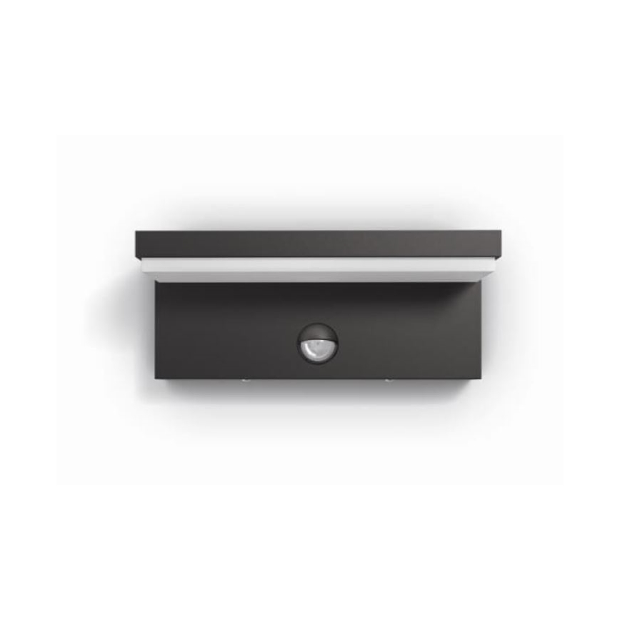 Philips - Aplique LED de exterior con sensor BUSTAN LED/3,8W/230V 2700K IP44