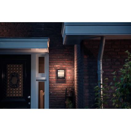 Philips - Aplique LED de exterior con sensor PETRONIA LED/3,8W/230V IP44