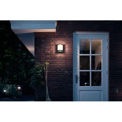 Philips - Aplique LED de exterior con sensor SAMONDRA LED/3,8W/230V IP44