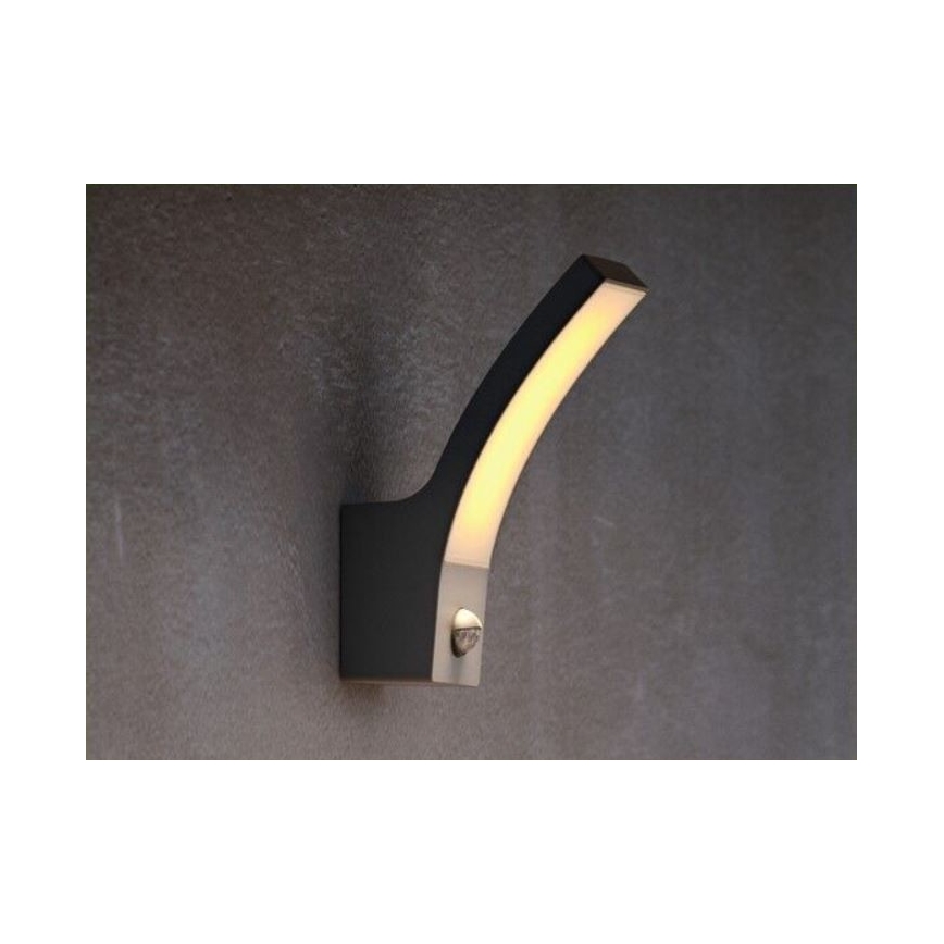 Philips - Aplique LED de exterior con sensor LED/12W/230V 2700K IP44