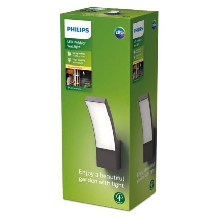 Philips - Aplique LED de exterior LED/12W/230V 2700K IP44