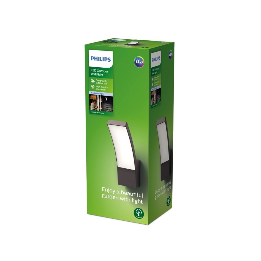 Philips - Aplique LED de exterior LED/12W/230V 4000K IP44