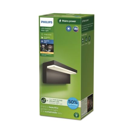 Philips - Aplique LED para exterior BUSTAN LED/3,8W/230V 2700K IP44