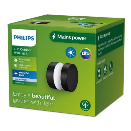 Philips - Aplique LED para exterior LAVEN LED/6W/230V 4000K IP44