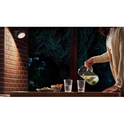 Philips - Aplique LED para exterior LED/7W/230V 2700K IP44