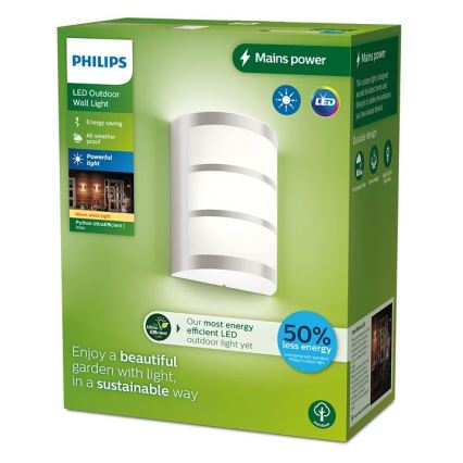 Philips - Aplique LED para exterior PYTHON LED/3,8W/230V IP44