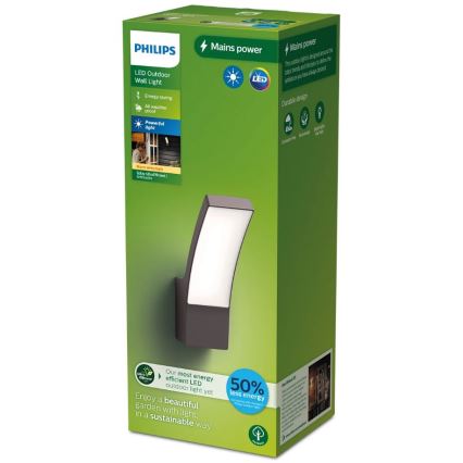 Philips - Aplique LED para exterior SPLAY LED/3,8W/230V IP44