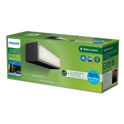 Philips - Aplique LED para exterior STRATOSPHERE LED/3,8W/230V 4000K IP44