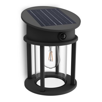 Philips - Aplique LED solar con sensor GERI LED/3,2W/3,7V 2700K IP44