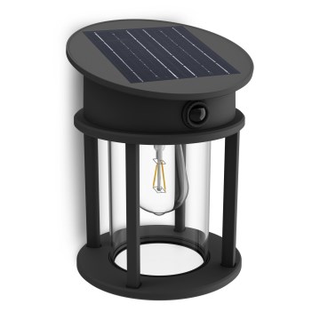 Philips - Aplique LED solar con sensor GERI LED/3,2W/3,7V 4000K IP44