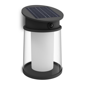 Philips - Aplique LED solar con sensor JUDA LED/3,2W/3,7V 4000K IP44