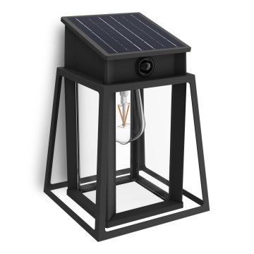 Philips - Aplique LED solar con sensor LYSIN LED/3,2W/3,7V 2700K IP44