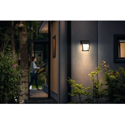 Philips - Aplique LED solar con sensor NISSA LED/1,8W/3,7V 3000K IP44
