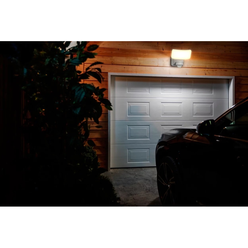 Philips - Aplique LED solar con sensor TYLUS LED/6W/3,7V 3000K IP44