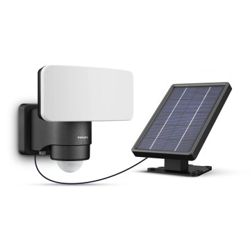 Philips - Aplique LED solar con sensor TYLUS LED/6W/3,7V 3000K IP44