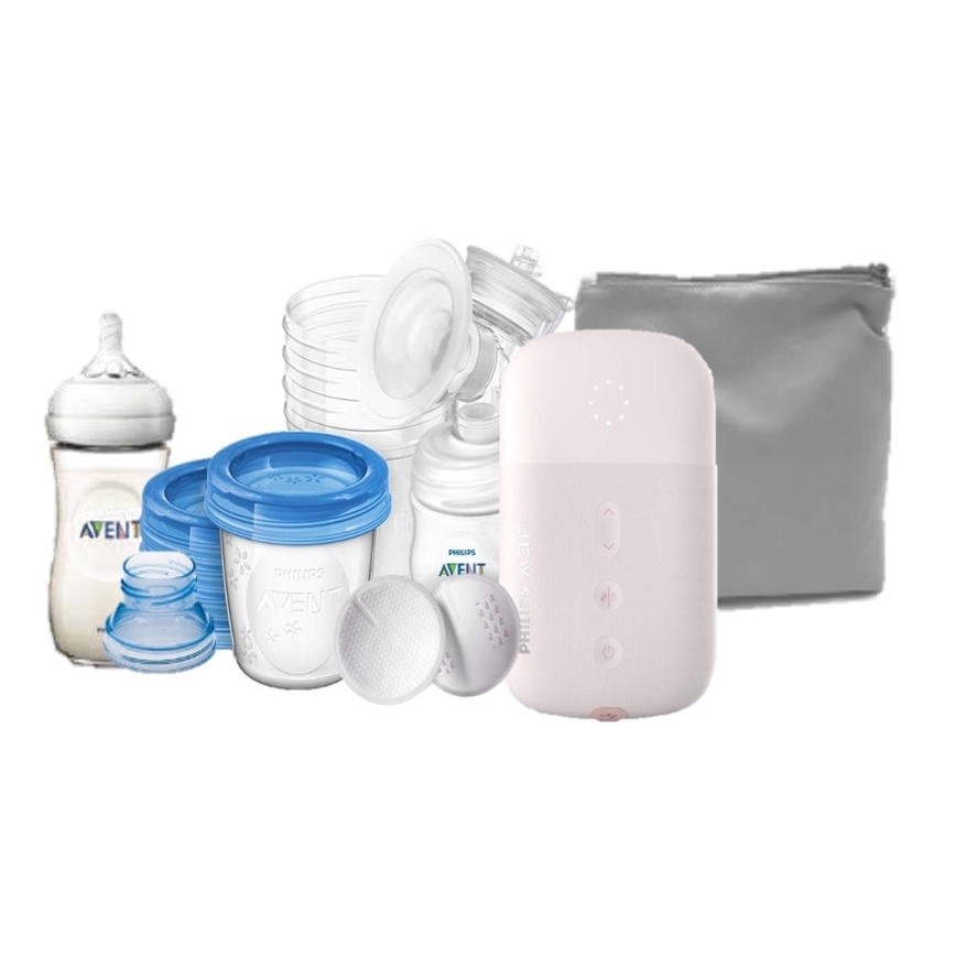 Philips Avent - Extractor de leche electrónico con accesorios SINGLE