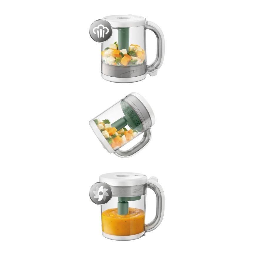 Philips Avent - Olla de vapor con licuadora  4v1