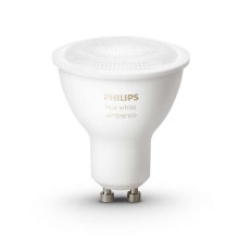 Philips - Bombilla LED regulable Hue WHITE AMBIANCE 1xGU10/5,5W