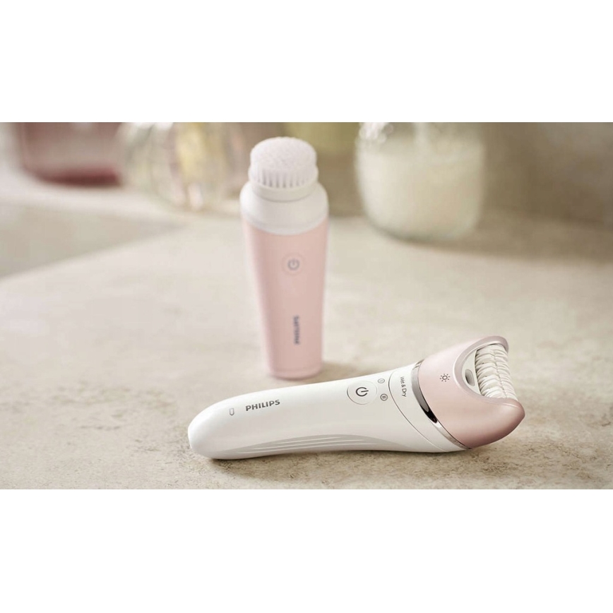 Philips BRP545/00 - Depiladora Satinelle Advanced + cepillo de limpieza