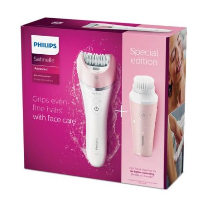 Philips BRP545/00 - Depiladora Satinelle Advanced + cepillo de limpieza