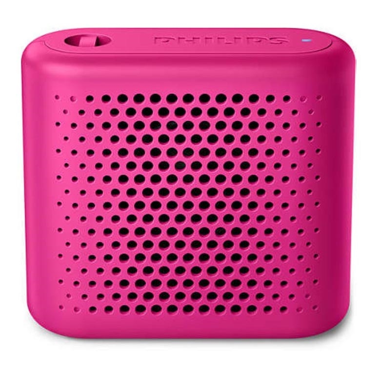 Philips BT55P/00 - Altavoz portátil Bluetooth 2W/5V rosa