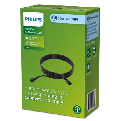 Philips - Cable de extensión para exteriores 5m IP67