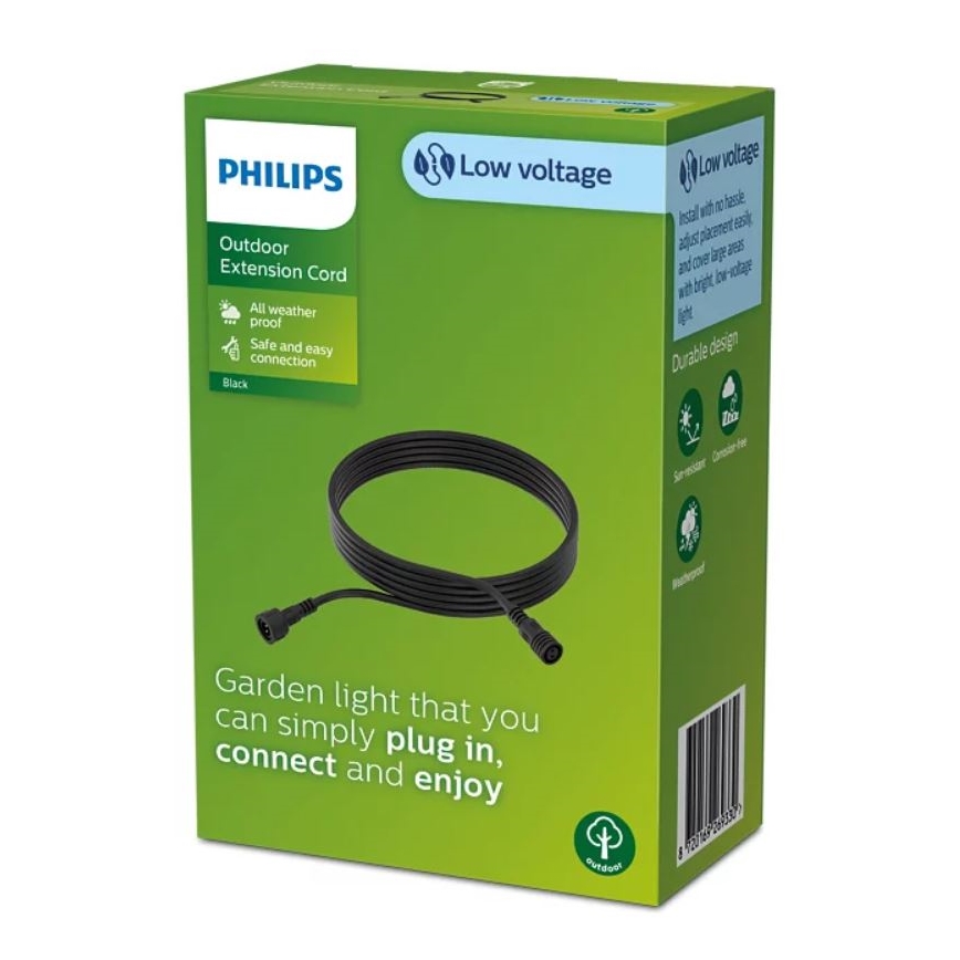 Philips - Cable de extensión para exteriores 5m IP67