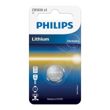 Philips CR1616/00B - Batería de litio botón CR1616 MINICELLS 3V 52mAh