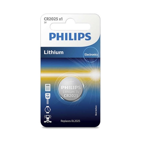 Philips CR2025/01B - Batería de litio CR2025 MINICELLS 3V