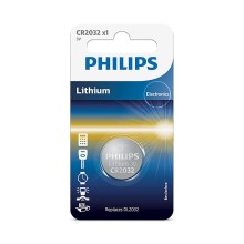 Philips CR2032/01B - Batería de litio botón CR2032 MINICELLS 3V 240mAh