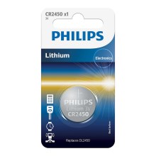 Philips CR2450/10B - Batería de litio botón CR2450 MINICELLS 3V