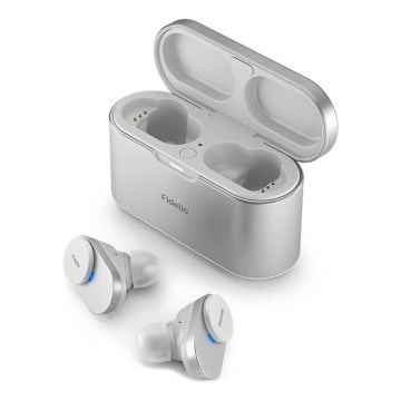 Philips Fidelio T1WT/00 - Auriculares inalámbricos IPX4 plateados