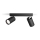 Philips - Foco de baño IDRIS 2xGU10/5W/230V IP44 negro