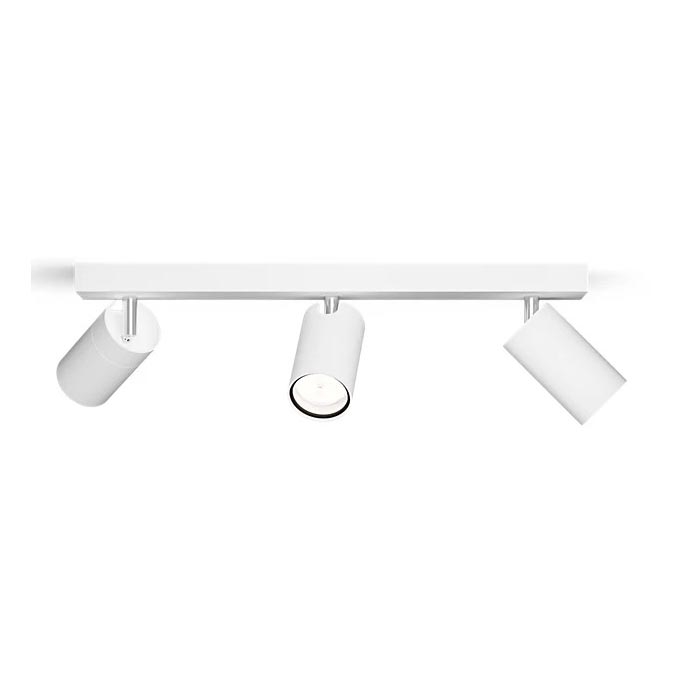 Philips - Foco de baño IDRIS 3xGU10/5W/230V IP44 blanco